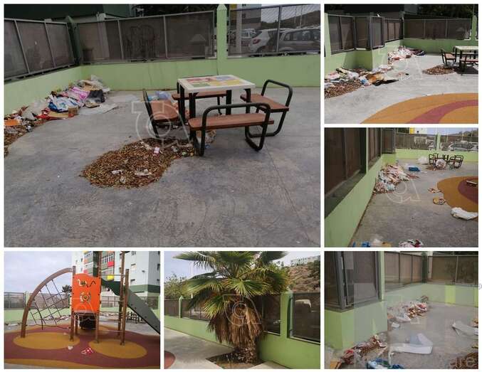 La basura se acumula en los rincones (Foto TA)